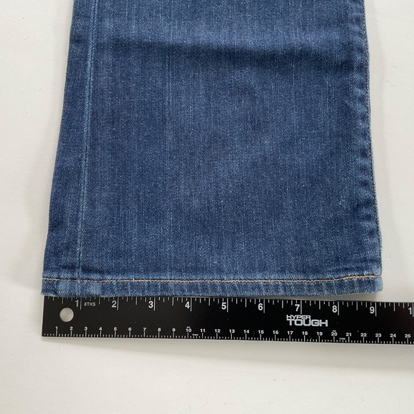 Gap 1969 Women’s Jeans Low Rise Sexy Boot Sz 26/2 Medium Wash Flare Hippie Y2K - Picture 9 of 12